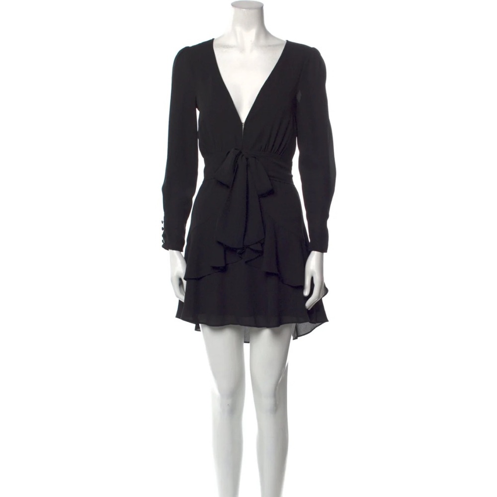For Love & Lemons Black Mini Dress